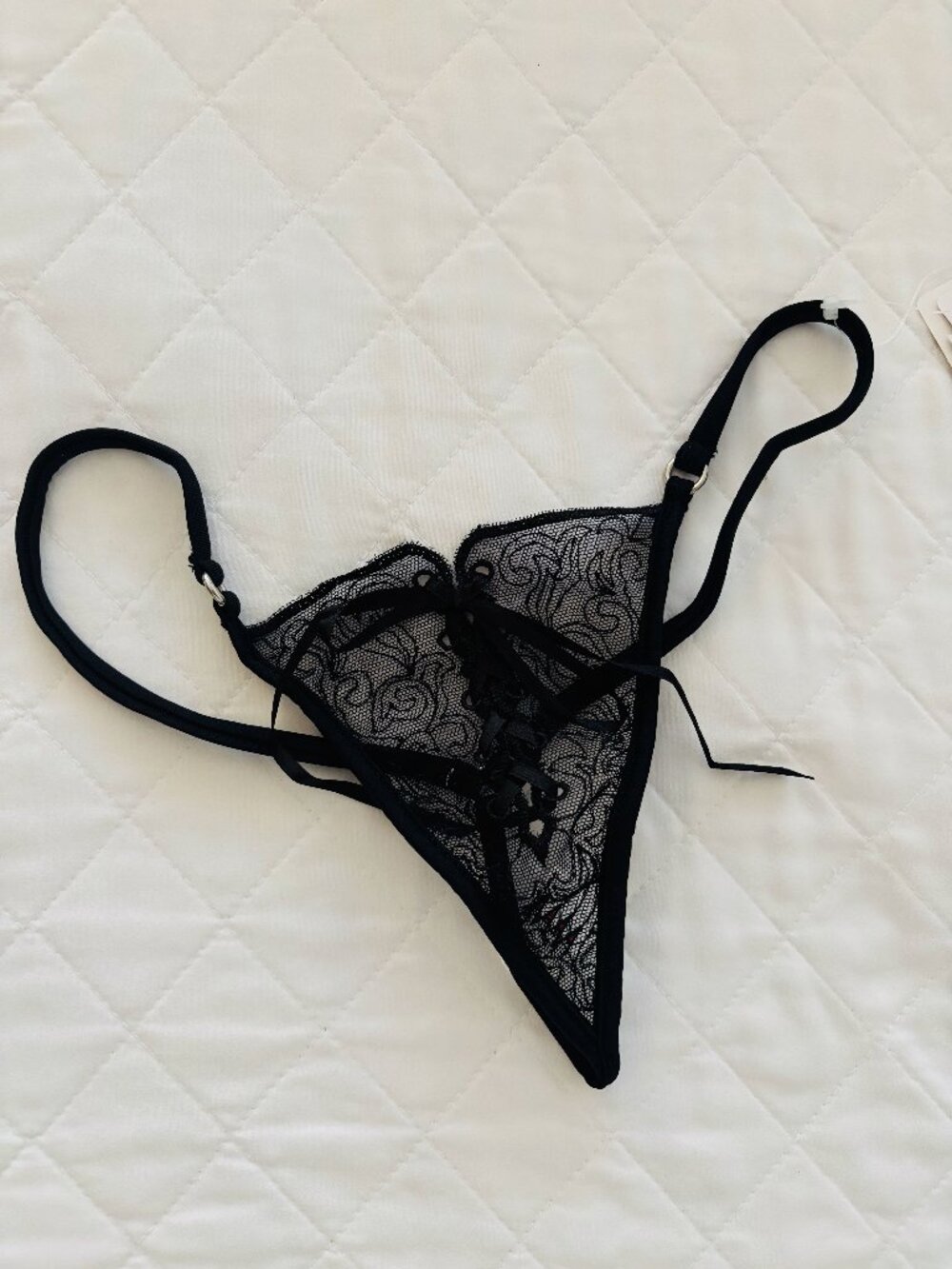 Wicked Weasel 659 Lace Up Thong Set — 5 Pack - Small - NWT